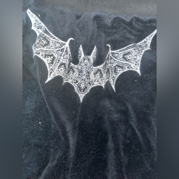 DOLLSKILL Bat print hoodie joggers set - Picture 3 of 6